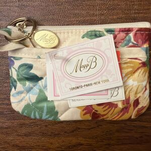 Vintage Maggi B Quilted Floral Change/Key Case Style #110 NOS Made In Canada